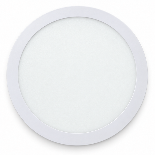 Panel LED Empotrable Redondo Slim