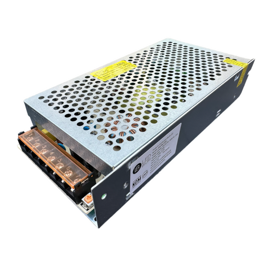 Fuente de poder conmutada 12V 12.5A (150W) con carcasa de aluminio y bornes de conexión
