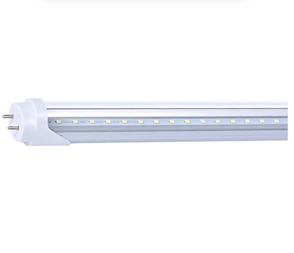 Tubo LED T8 de aluminio de 120 cm con difusor translúcido y pines G13