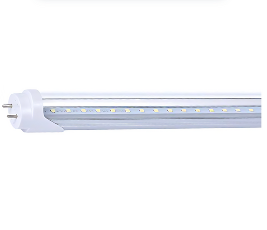Tubo LED T8 de aluminio de 120 cm con difusor translúcido y pines G13