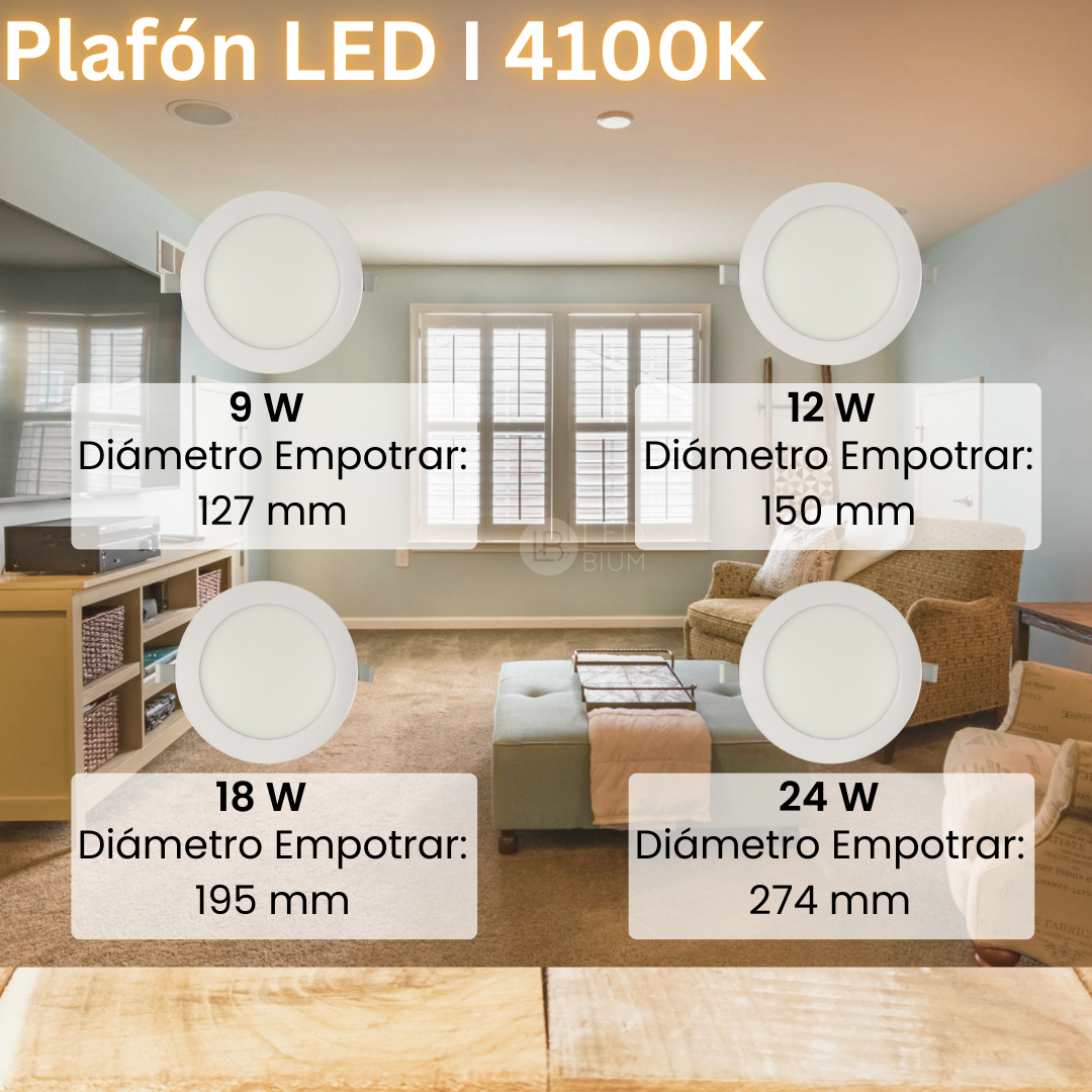 Panel LED slim4